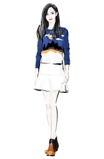 漫画人物   模特