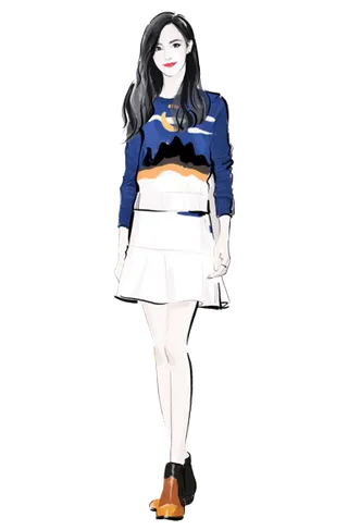 漫画人物   模特