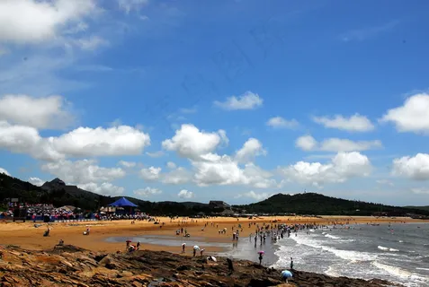 海滩人群图片 海滩人群图片