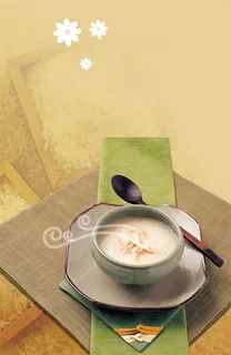 高档餐饮海报背景