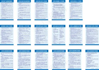 注塑车间管理制度牌