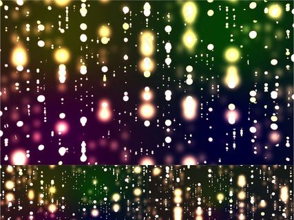 梦幻粒子上升舞台动态背景素材