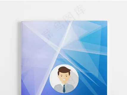 创意时尚成套个人简历宣传设计