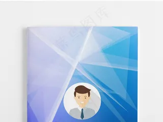 创意时尚成套个人简历宣传设计