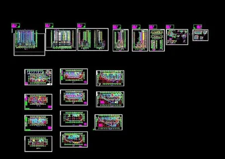 17层商贸楼CAD图纸全套图