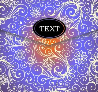 欧式复古花纹图片