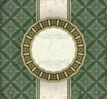 欧式花纹背景图片
