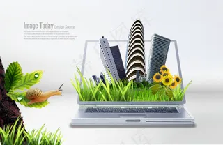 高清PSD分层素材信息时代