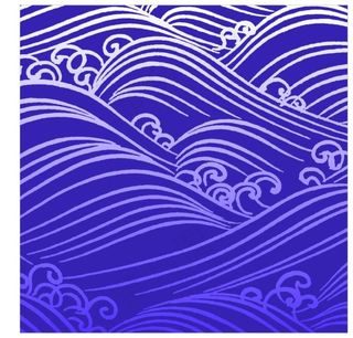 日式风格花纹底纹