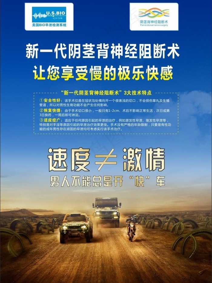 男科阳痿早泄图片(210X297)cdr矢量模版下载