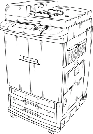 复印机的剪辑艺术