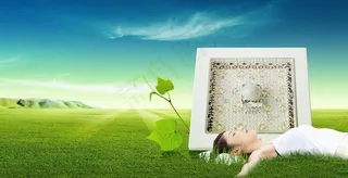 绿色环保 节能照明图片