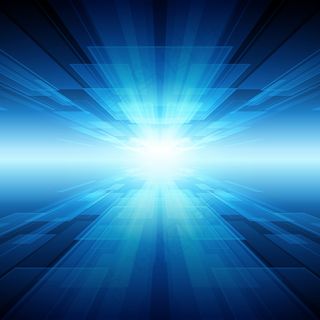 矢量素材蓝色科技背景