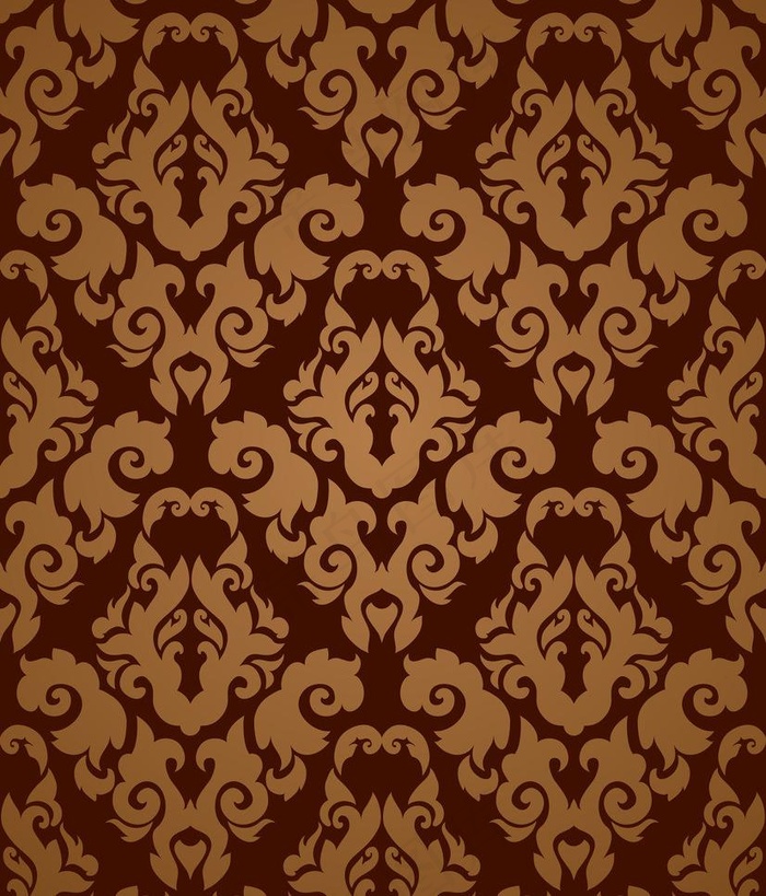 欧式花纹背景图片