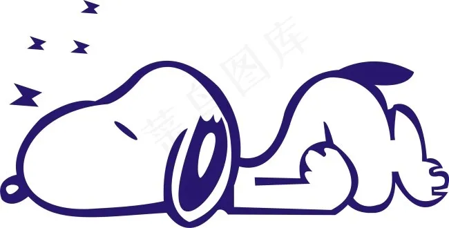 狗狗cdr矢量模版下载