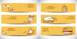 美食插画免费下载