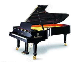 gp275黑色直脚三角钢琴(含路径...