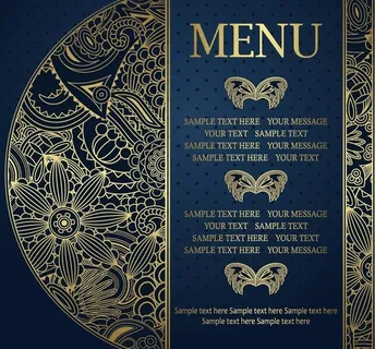 欧式花纹背景图片