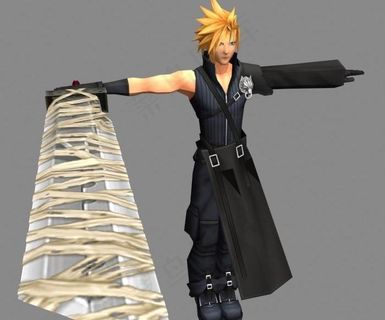 王国之心II 主角模型-Cloud