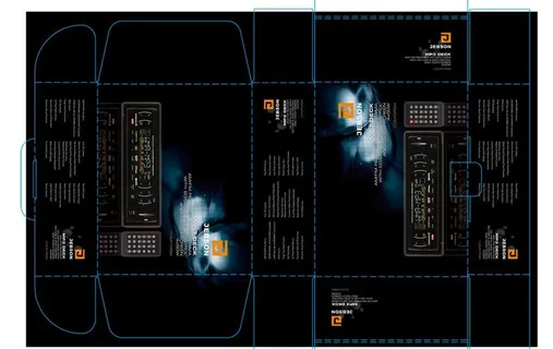 电子产品彩盒设计
