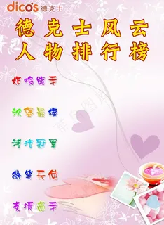 德克士光荣榜图片
