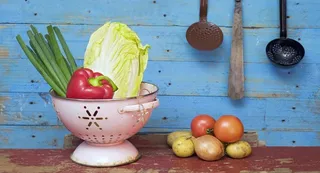 蔬菜和厨房用品图片