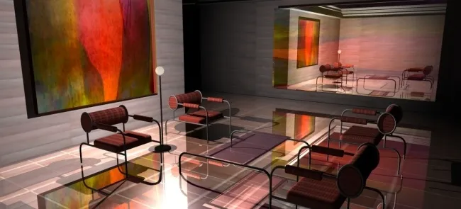 室内场景模型图