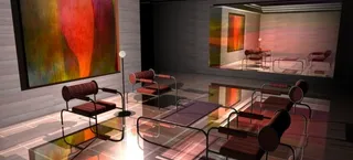 室内场景模型图