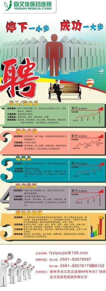 招聘展架图片cdr矢量模版下载