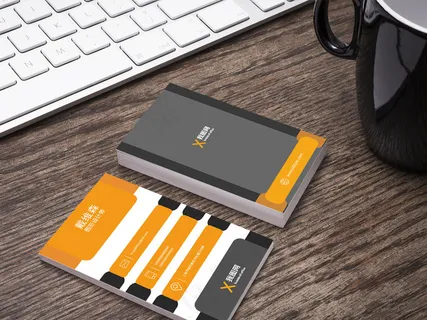 2017年黄灰简约扁平创意商务合作...