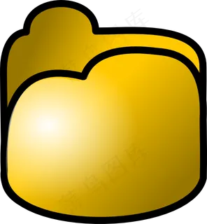 关闭文件夹图标剪贴画