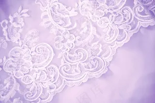 蕾丝花边婚礼背景图片