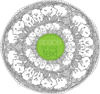 树林背景矢量插画摘要素描 树林背景矢量插画摘要素描