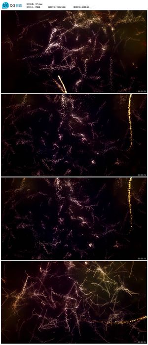 动态粒子视频素材