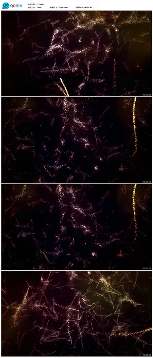 动态粒子视频素材