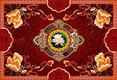 富贵吉祥月饼包装