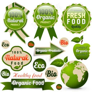 创造性的春季销售图标标签矢量素材0...