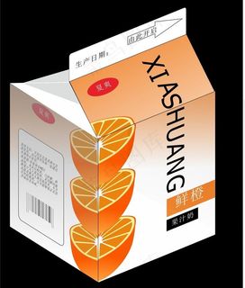 水果包装设计（展开图）图片