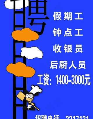 快餐厅招聘图片