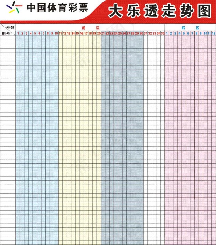 体育彩票走势图图片cdr矢量模版下载