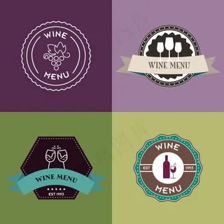 葡萄酒标志设计