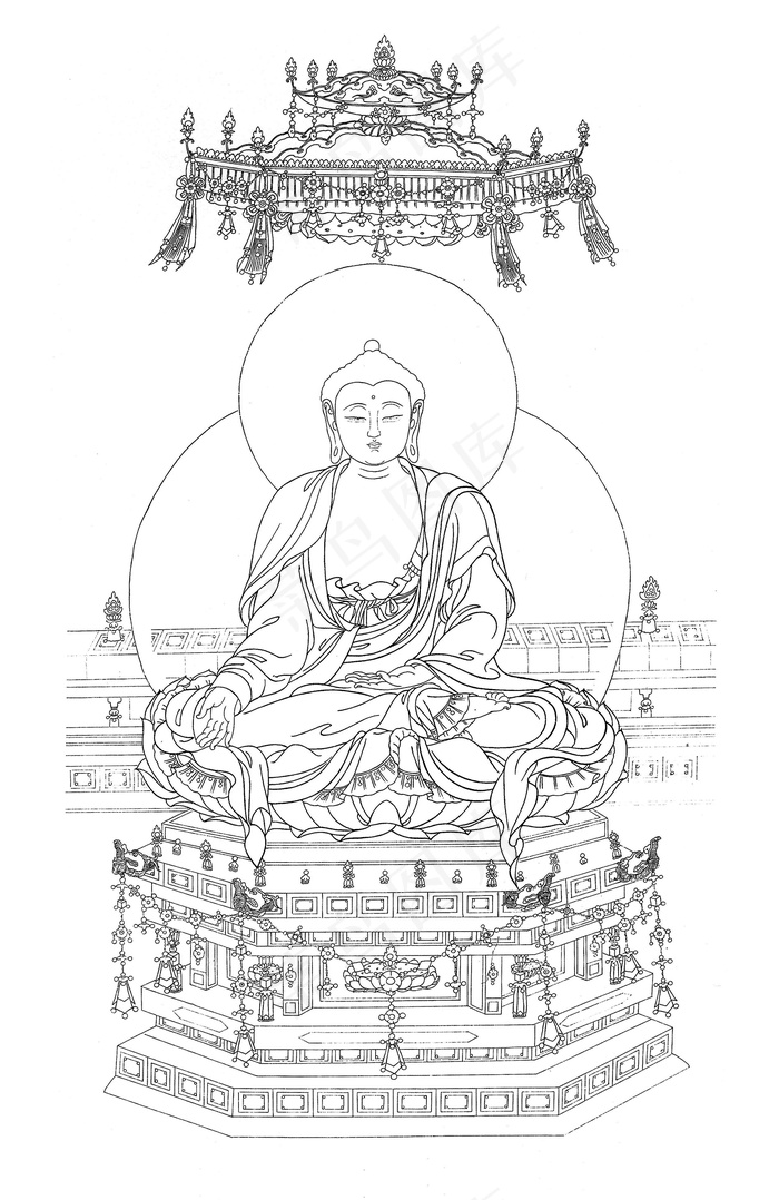 宝林寺佛像图片
