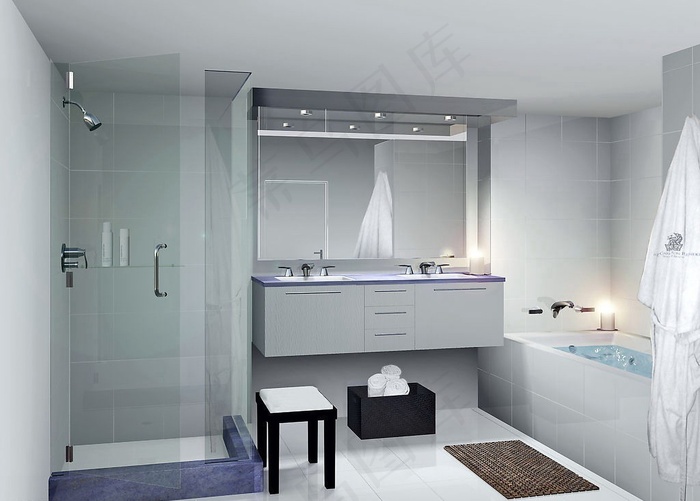 卫生间装修设计效果图