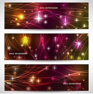 炫彩光芒背景底纹