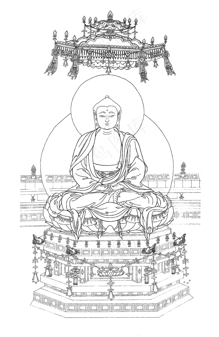 宝林寺佛像图片