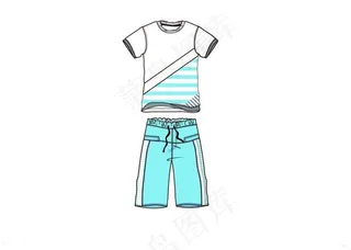 手绘儿童套装