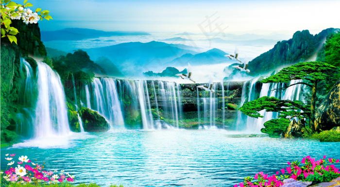 山水画