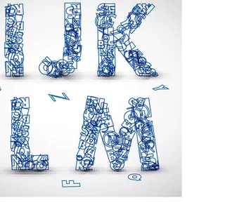 创意字母设计矢量素材04