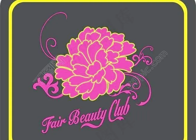 花 花瓣 花卉cdr矢量模版下载