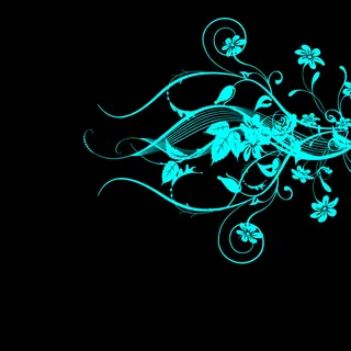 漂亮的潮流花纹